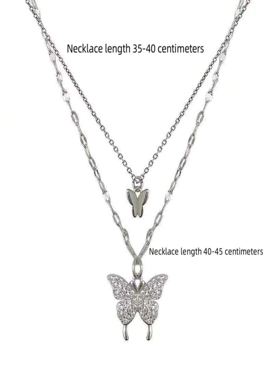 AVA BUTTERFLY NECKLACE SET