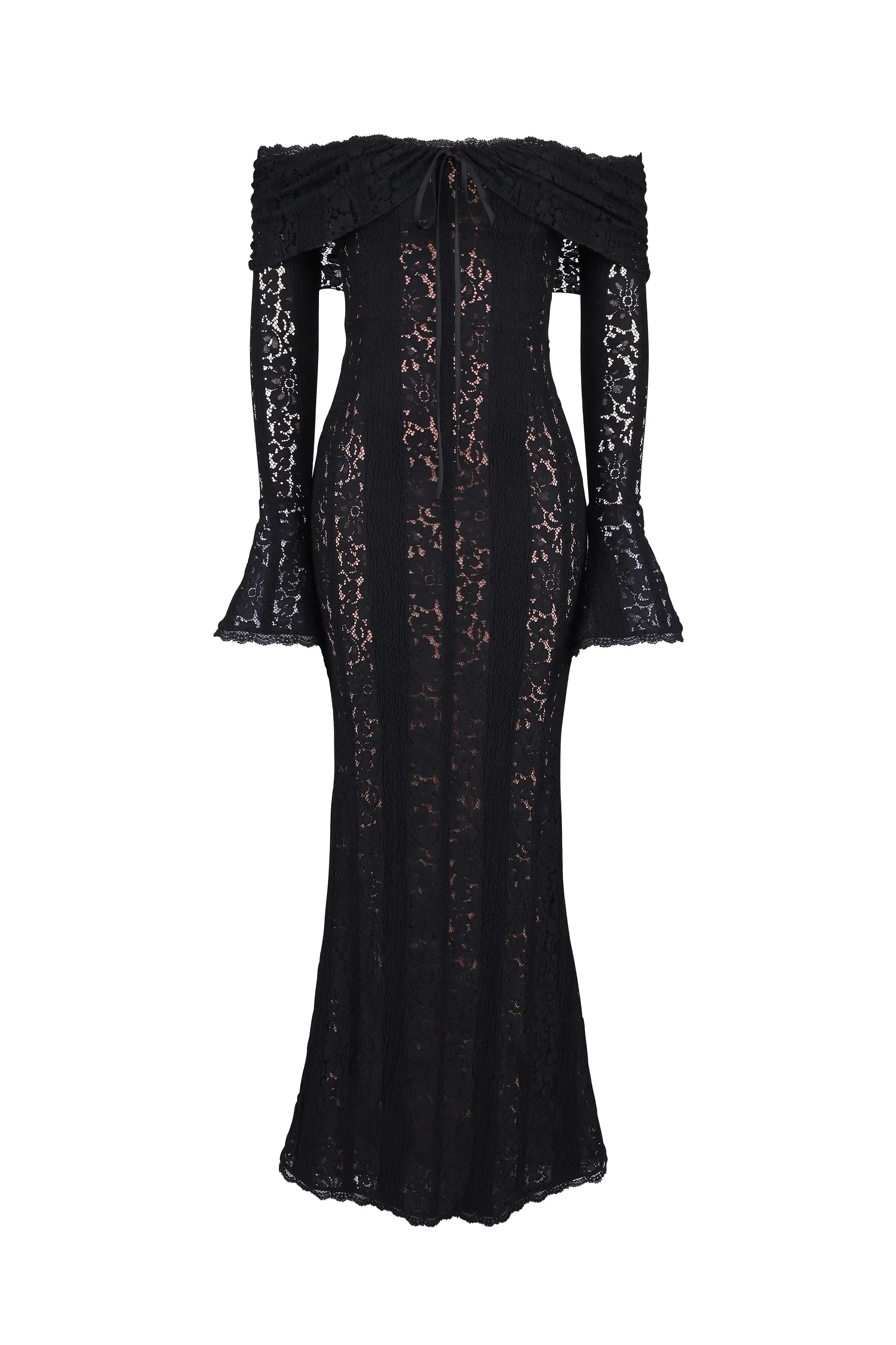 ELENA MAXI DRESS - BLACK