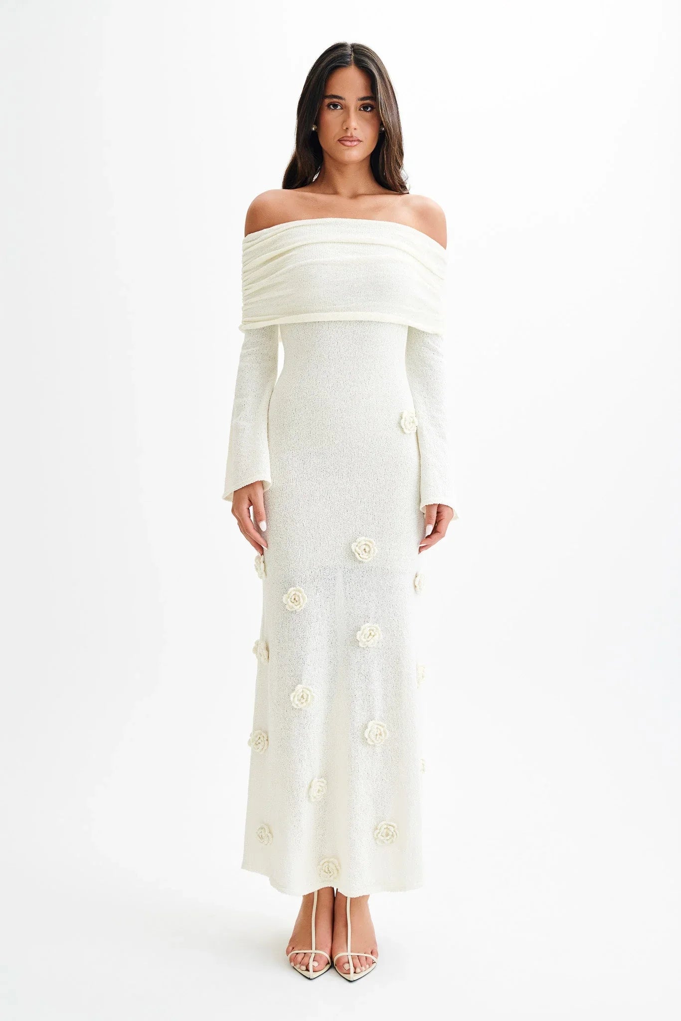 VICTORIA MAXI DRESS - IVORY