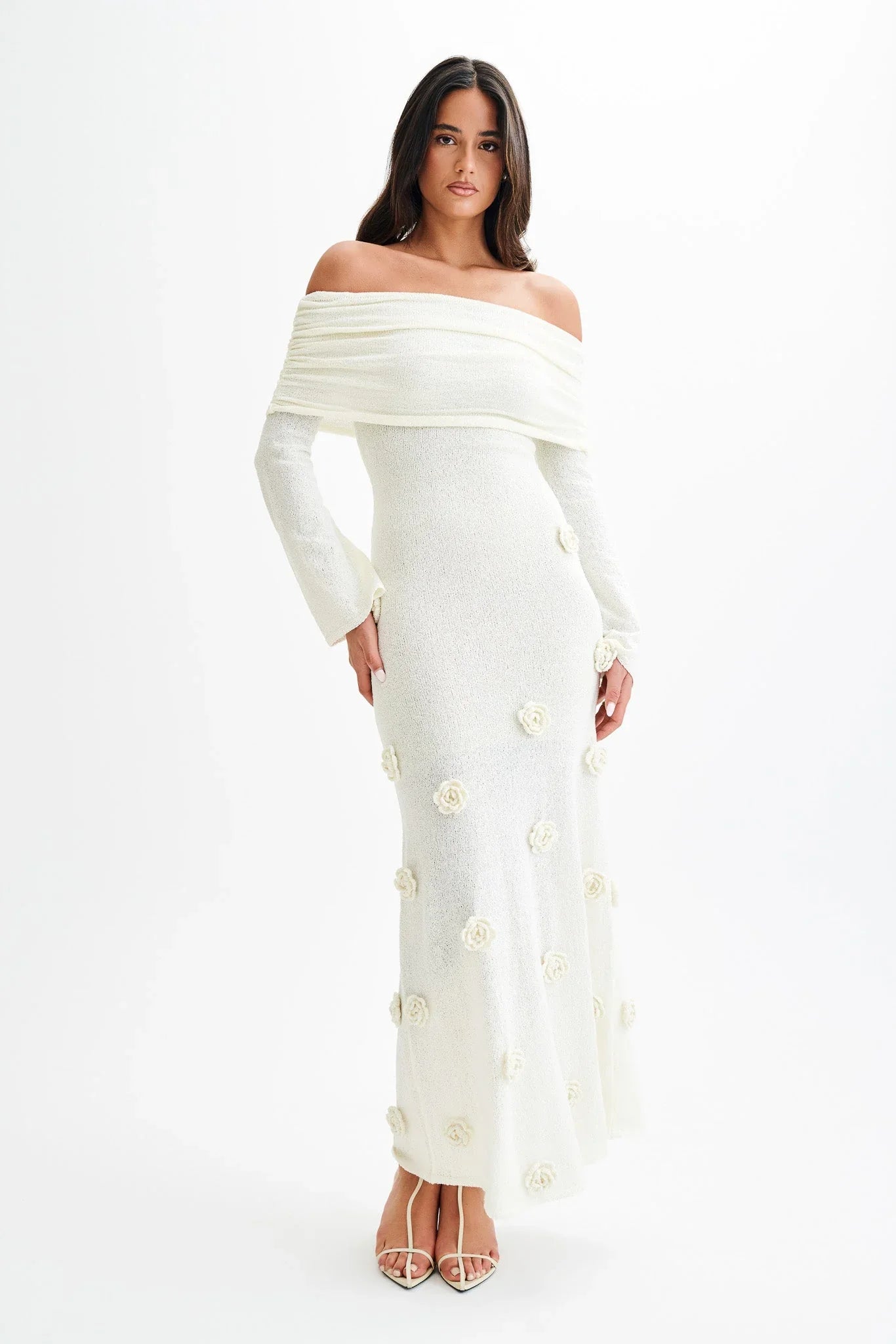 VICTORIA MAXI DRESS - IVORY