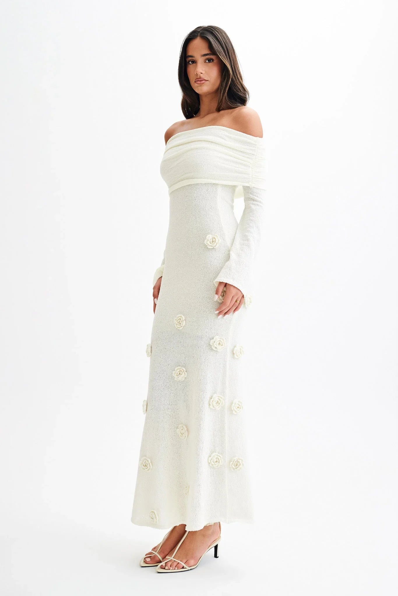 VICTORIA MAXI DRESS - IVORY