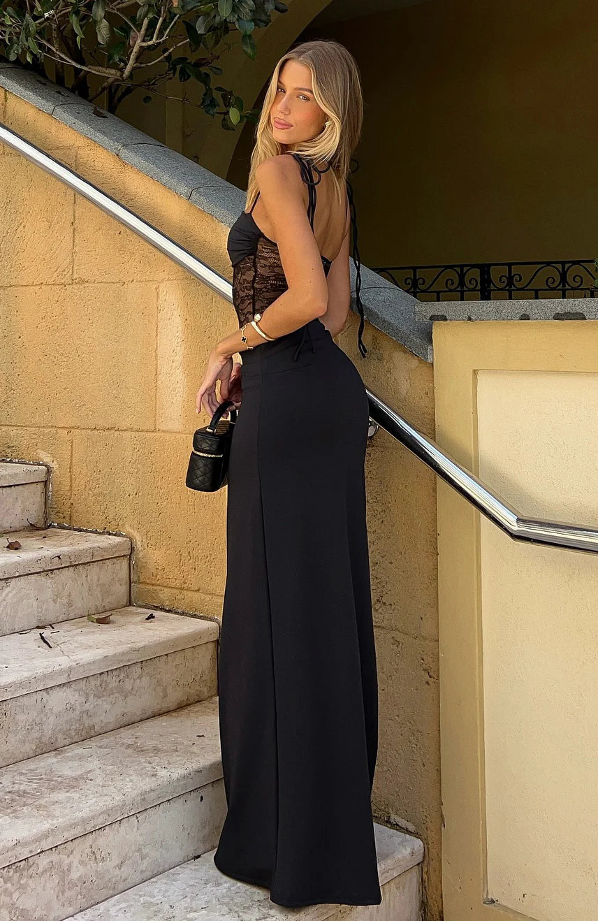 LACY Maxi Dress – Black