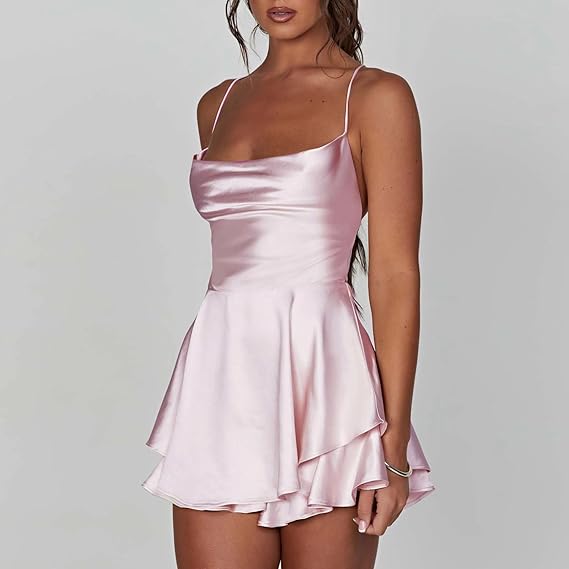 MINA MINI DRESS - LIGHT PINK