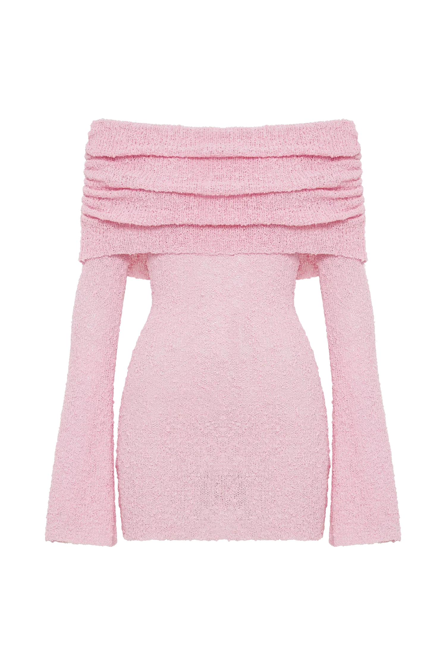 CLEO MINI DRESS - BABY PINK