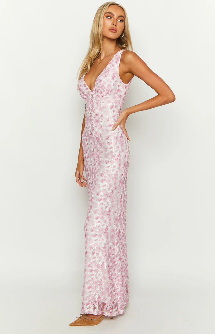 LIORA MAXI DRESS - PINK