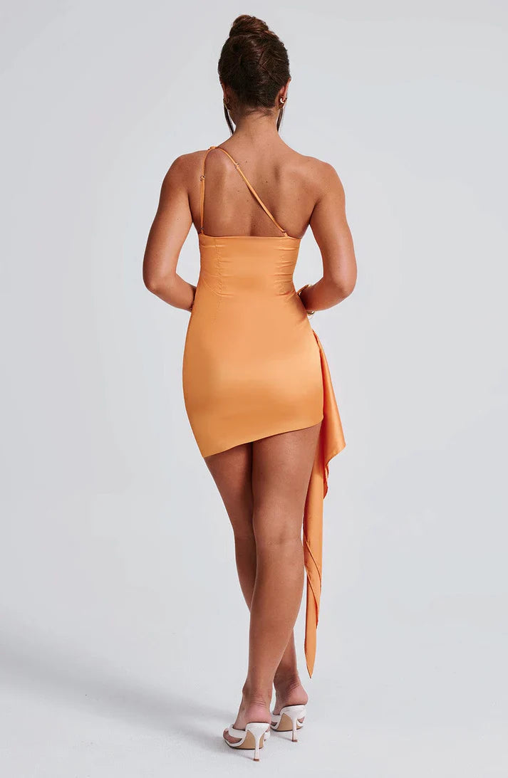 PRESLEY MINI DRESS - ORANGE