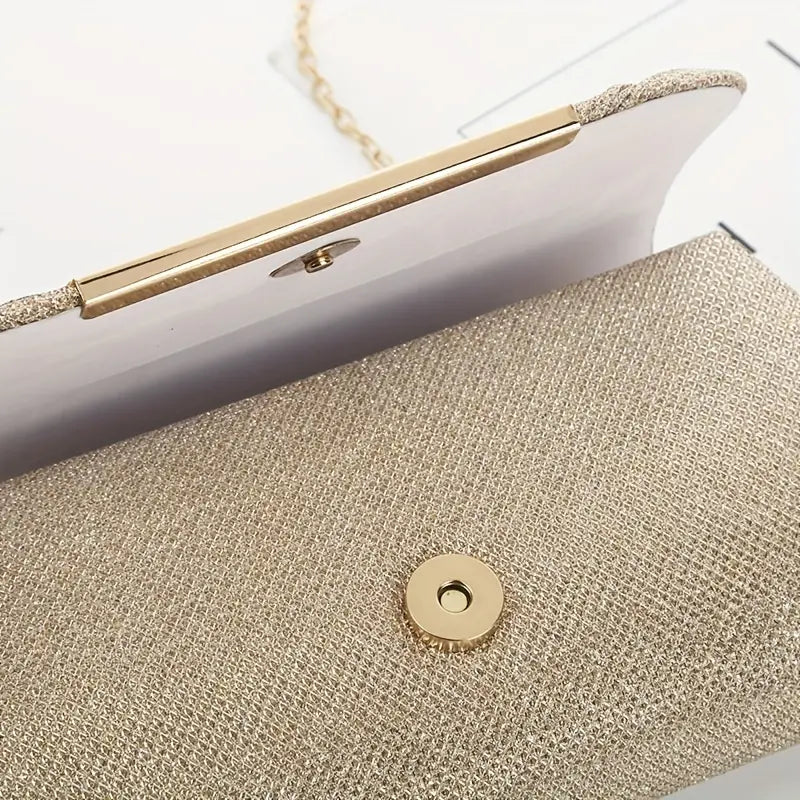 Radiance Ruched Clutch