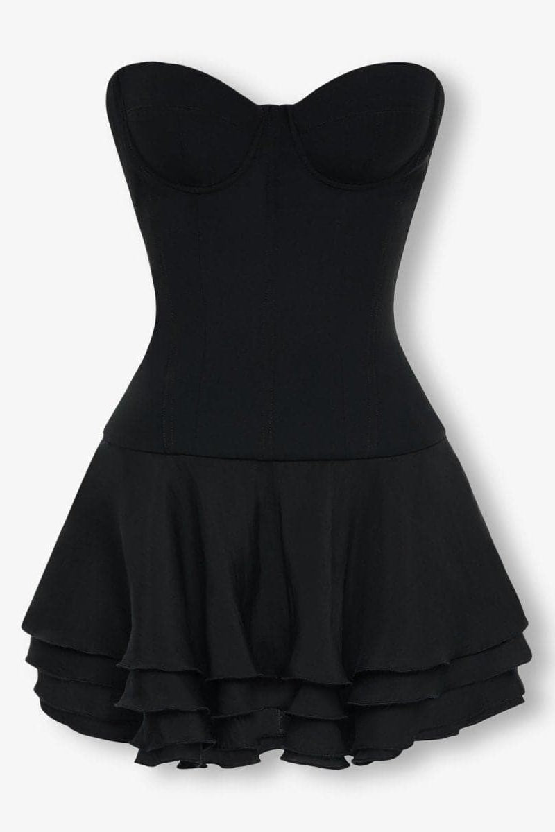 RAVEN CORSET MINI DRESS