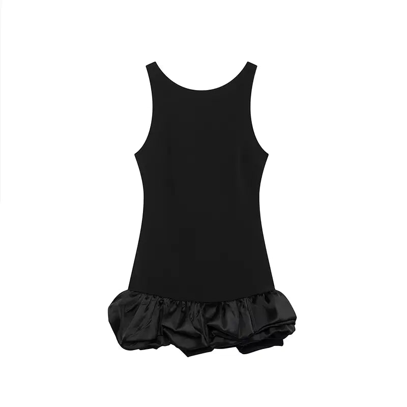 BRIELLE MINI DRESS - BLACK