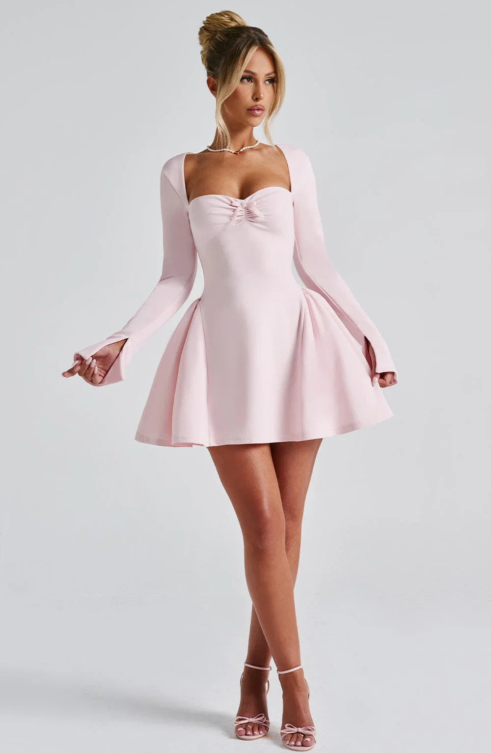 VEGA MINI DRESS - BLUSH