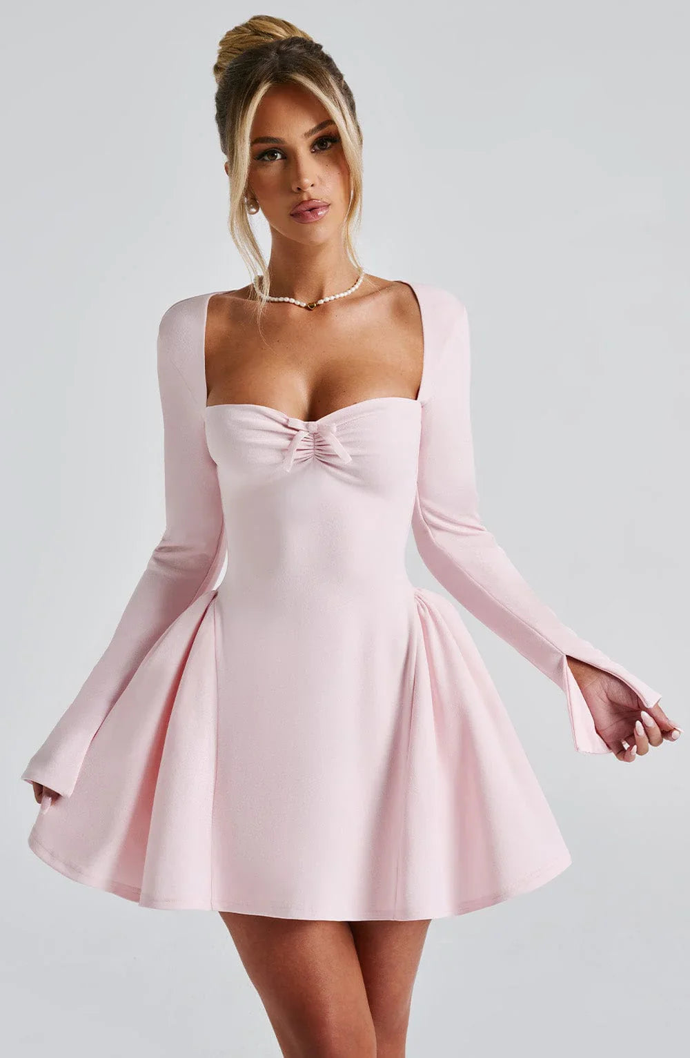 VEGA MINI DRESS - BLUSH