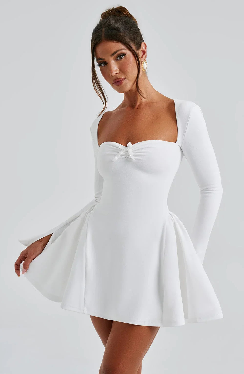 VEGA MINI DRESS - IVORY