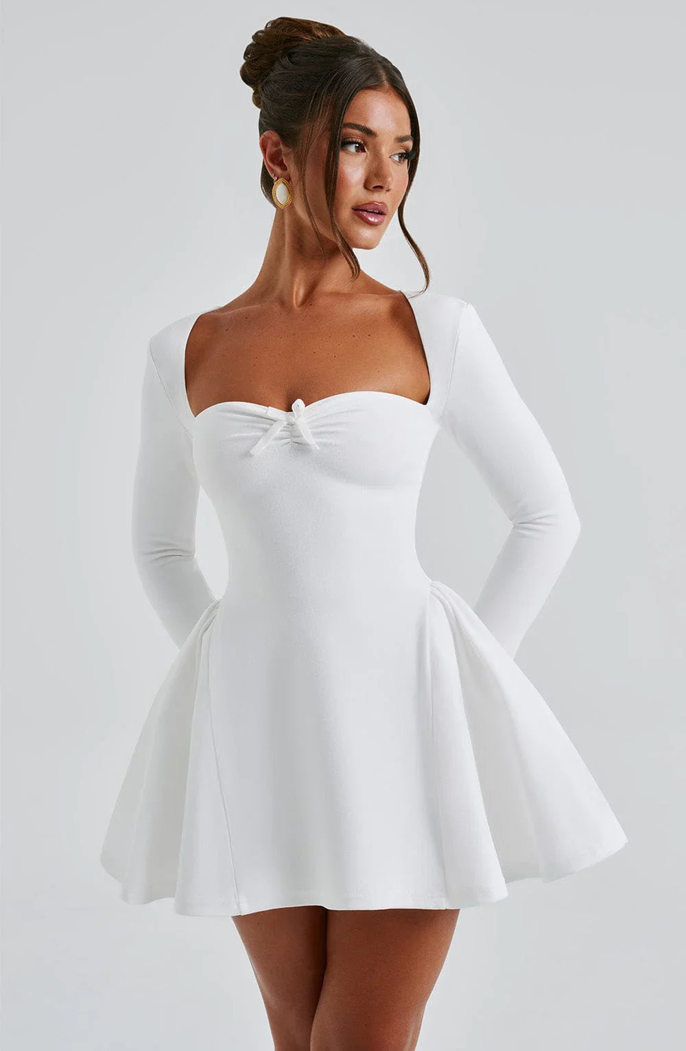 VEGA MINI DRESS - IVORY