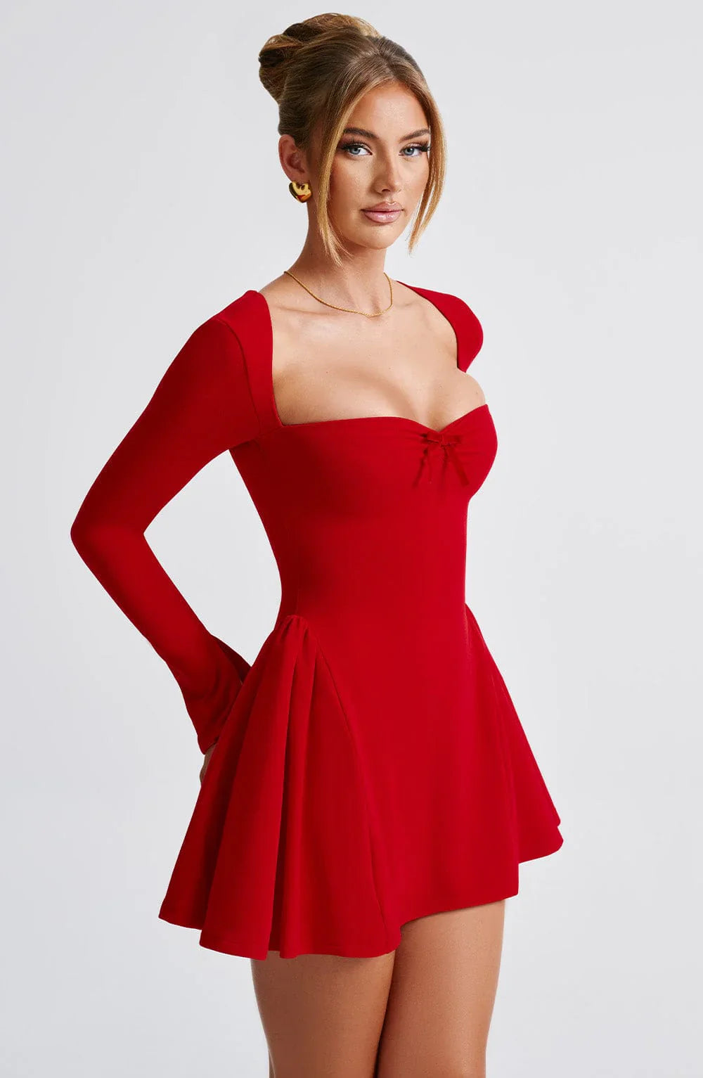 VEGA MINI DRESS - RED