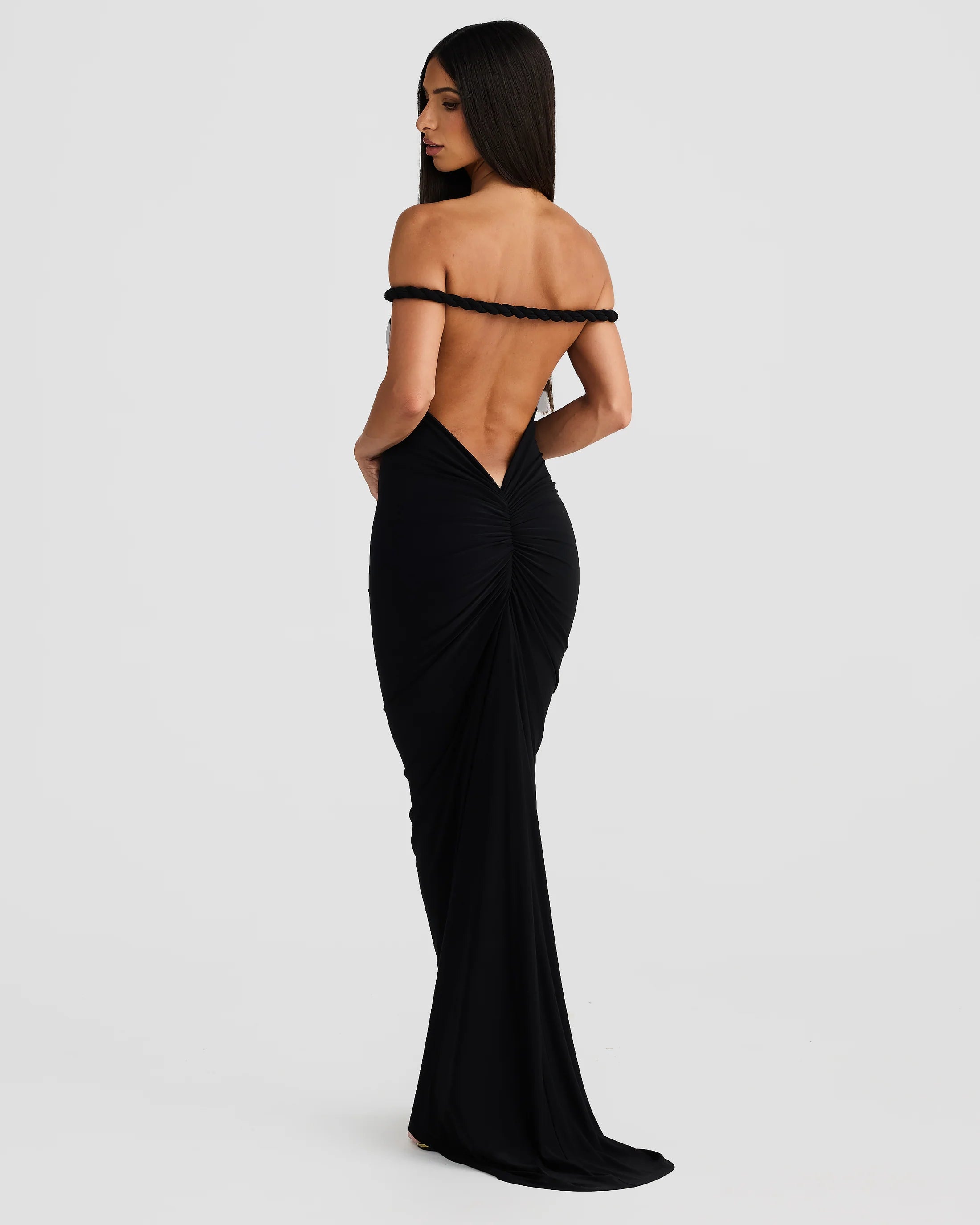 MELANI MAXI DRESS - BLACK