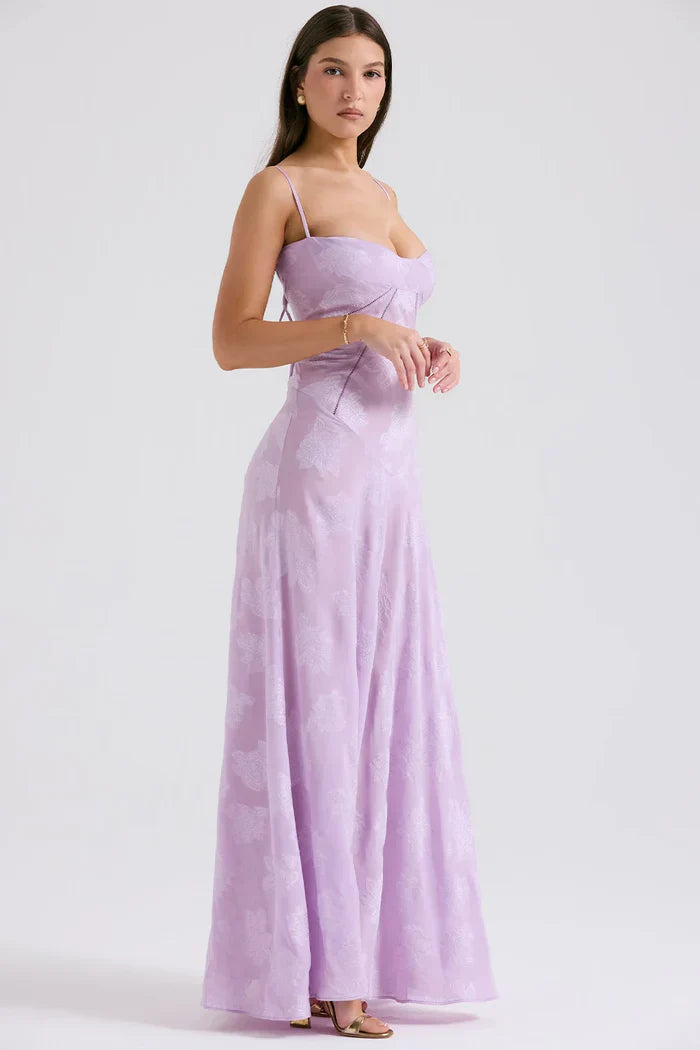 MYA MAXI DRESS - ORCHID