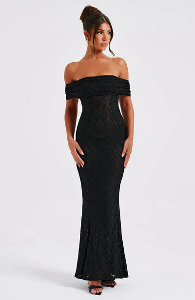 MALIA MAXI DRESS - BLACK